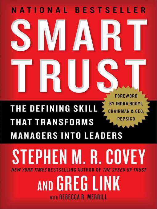 Title details for Smart Trust by Stephen M.R. Covey - Wait list